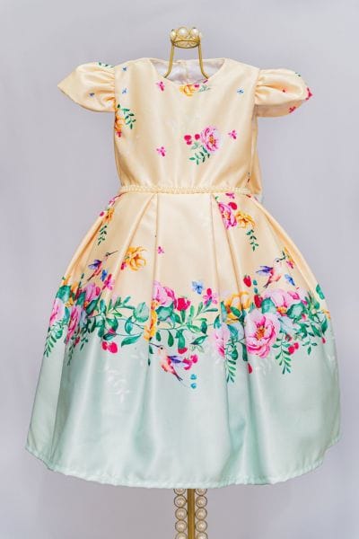 Vestido de Florista Infantil Para Casamento