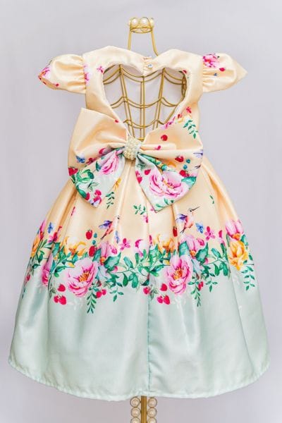 Vestido de Florista Infantil Para Casamento