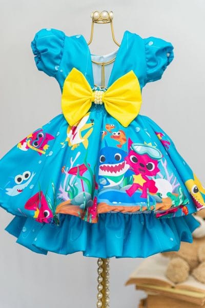 Vestido Baby Shark