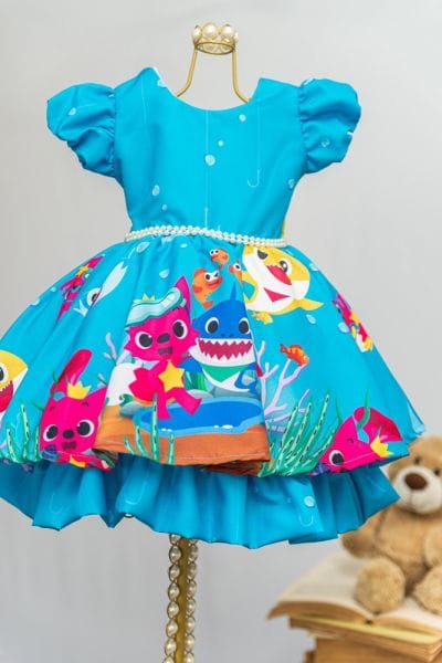 Vestido Baby Shark