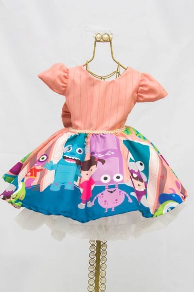 Vestido da Boo Monstros SA