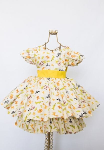 Vestido Safari Infantil