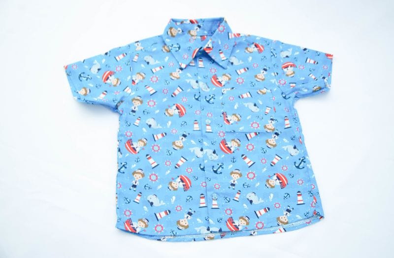 Camisa Infantil Marinheiro