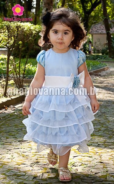 Vestido para Festa Infantil da Cinderela