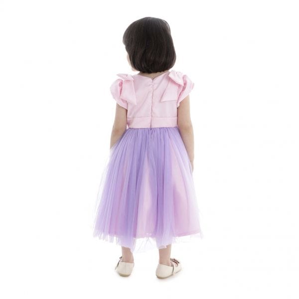 Vestido de Festa Infantil com Saia de Tule