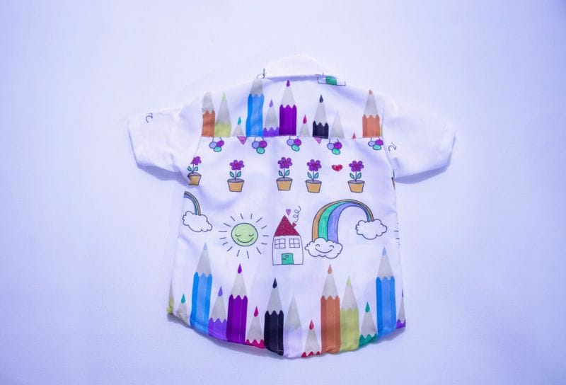 Camisa Aquarela Infantil