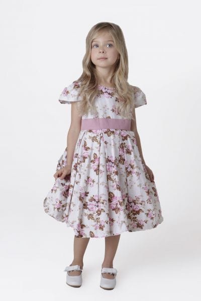 Vestido Floral Infantil Para casamento