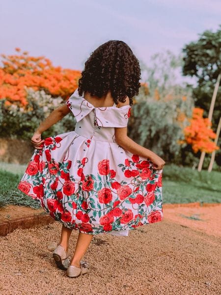 Vestido Infantil Para Casamento Durante o Dia