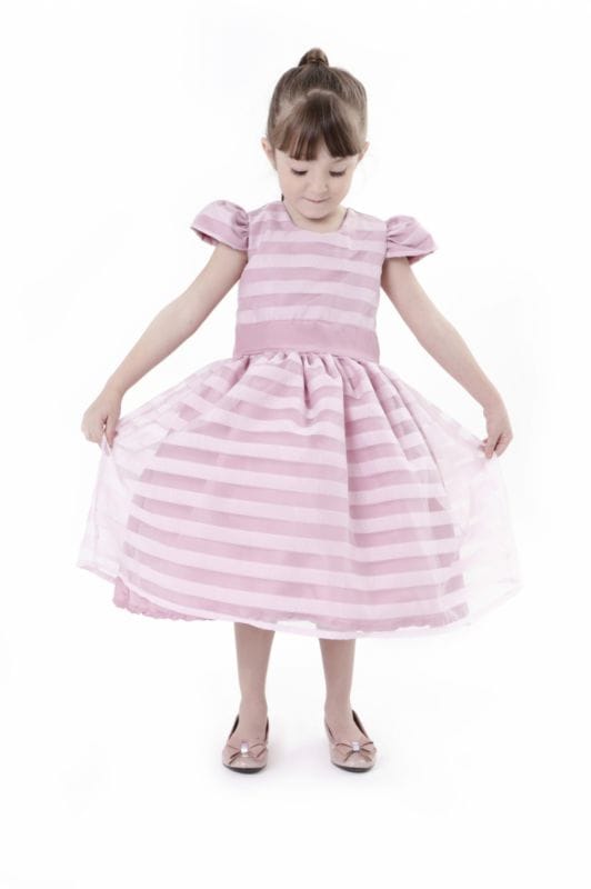 Vestido Rosa Cha Infantil