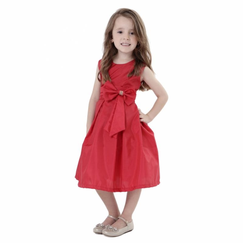 Vestido Infantil Vermelho