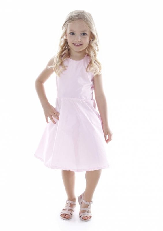 Vestido de Festa Infantil Rosa Bebe