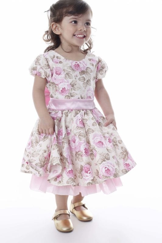 Vestido Infantil Jardim