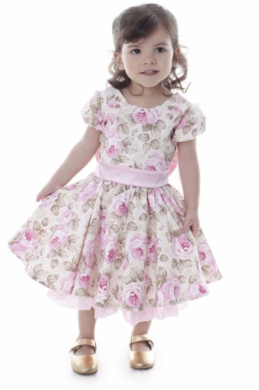 Vestido Infantil Jardim