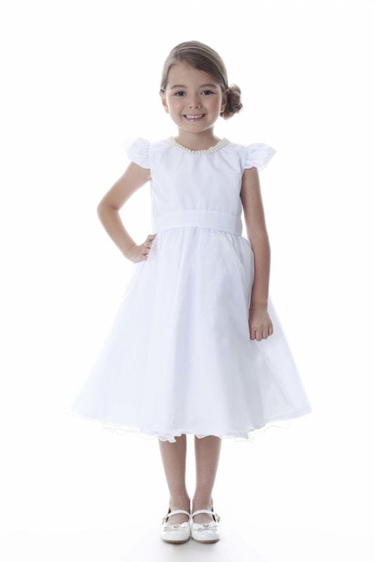 Vestido de Noivinha Infantil Para Casamento