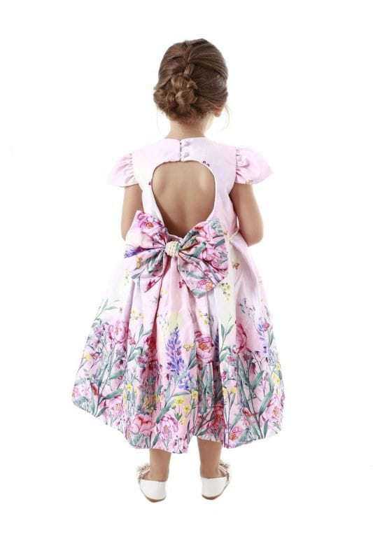 Vestido Infantil de Festa Jardim Encantado