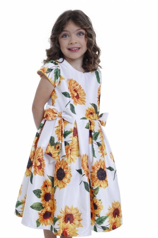 Vestido Girassol Infantil