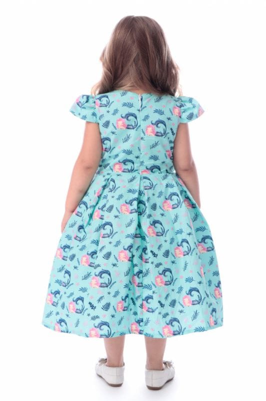 Vestido Sereia Infantil