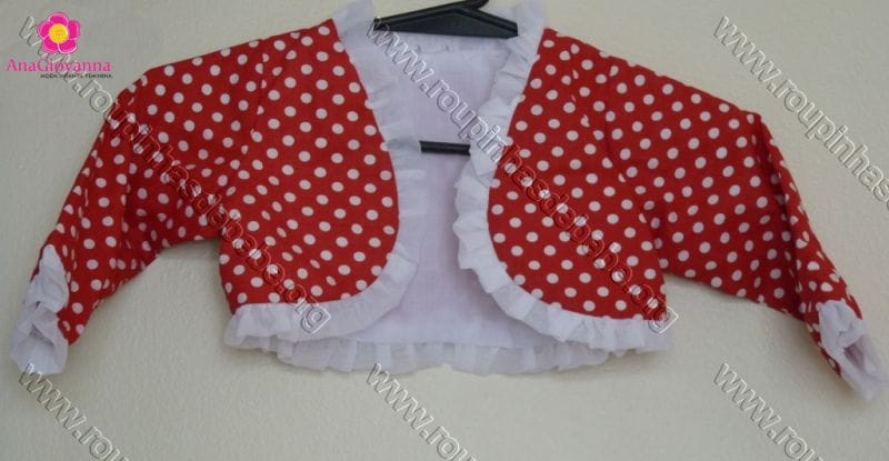 Bolero infantil da Minnie