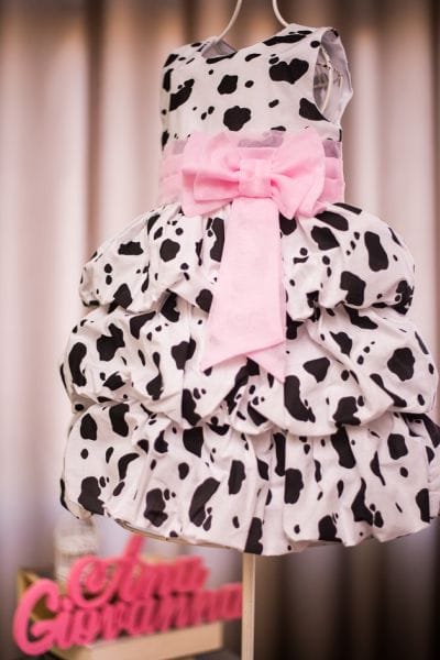 Vestido Fazendinha para festa infantil