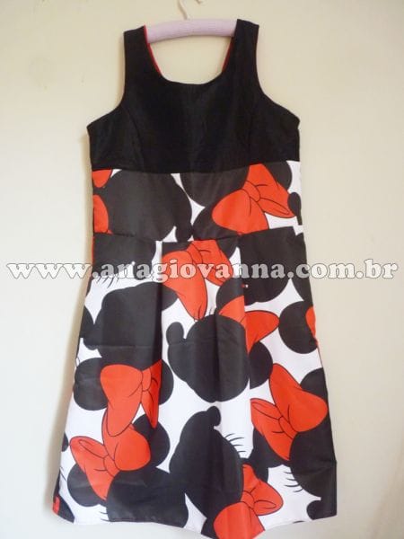 Vestido Adulto Minnie