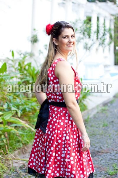 Vestido da Minnie Vermelha Adulto 02 Alas