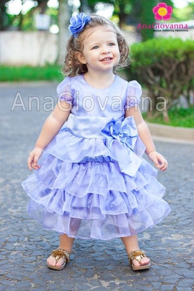 Vestido Princesa Sofia para festa infantil