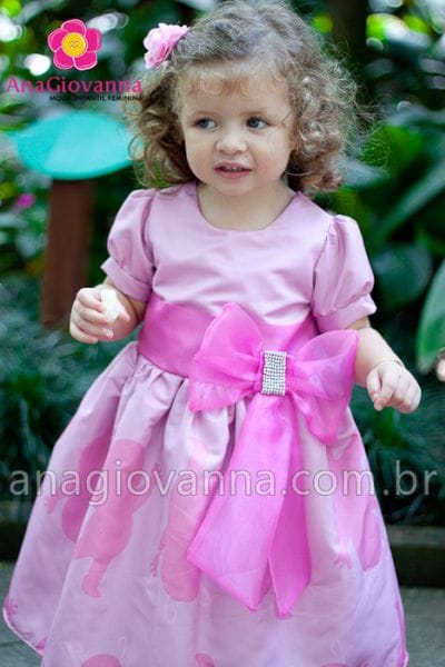 Vestido Uniqua Backyardigans para aniversrio infantil