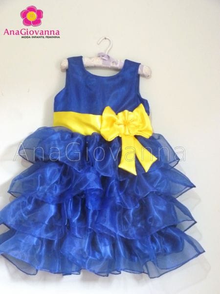 Vestido Minions para Festa Infantil