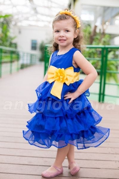 Vestido Minions para Festa Infantil