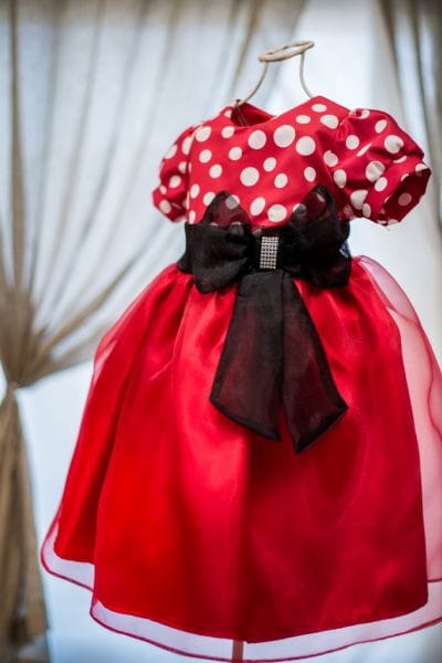 Vestido Minnie Vermelha