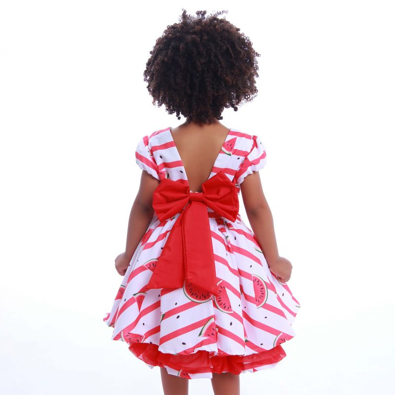 Vestido Infantil Melancia