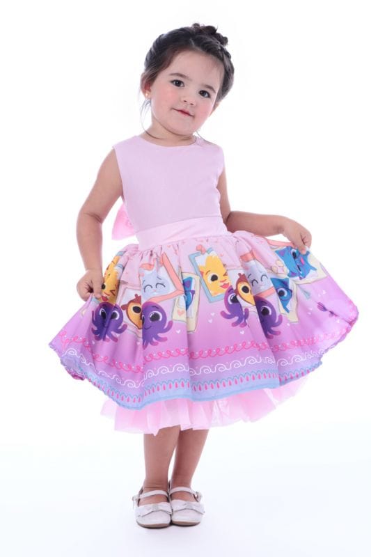 Vestido Infantil Bolofofos