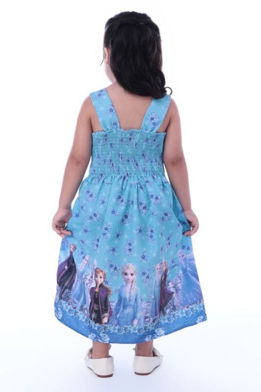 Vestido da Frozen Simples