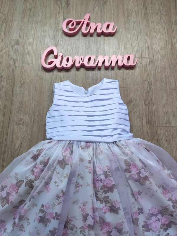 Vestido Dama de Honra Infantil