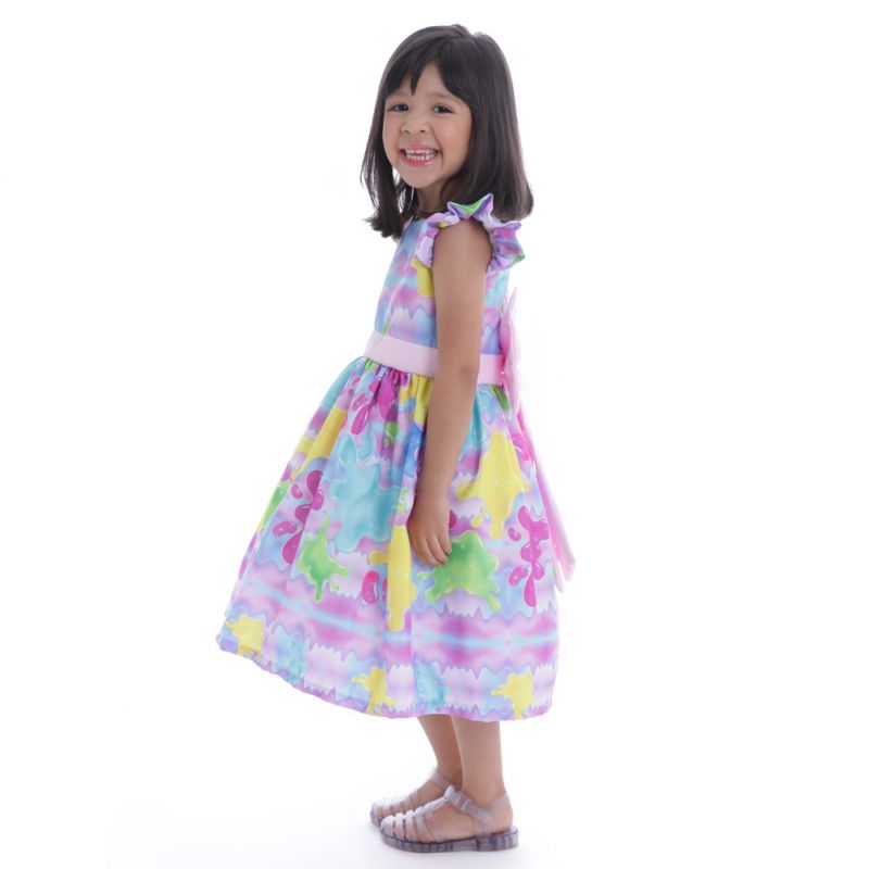 Vestido Infantil Slime