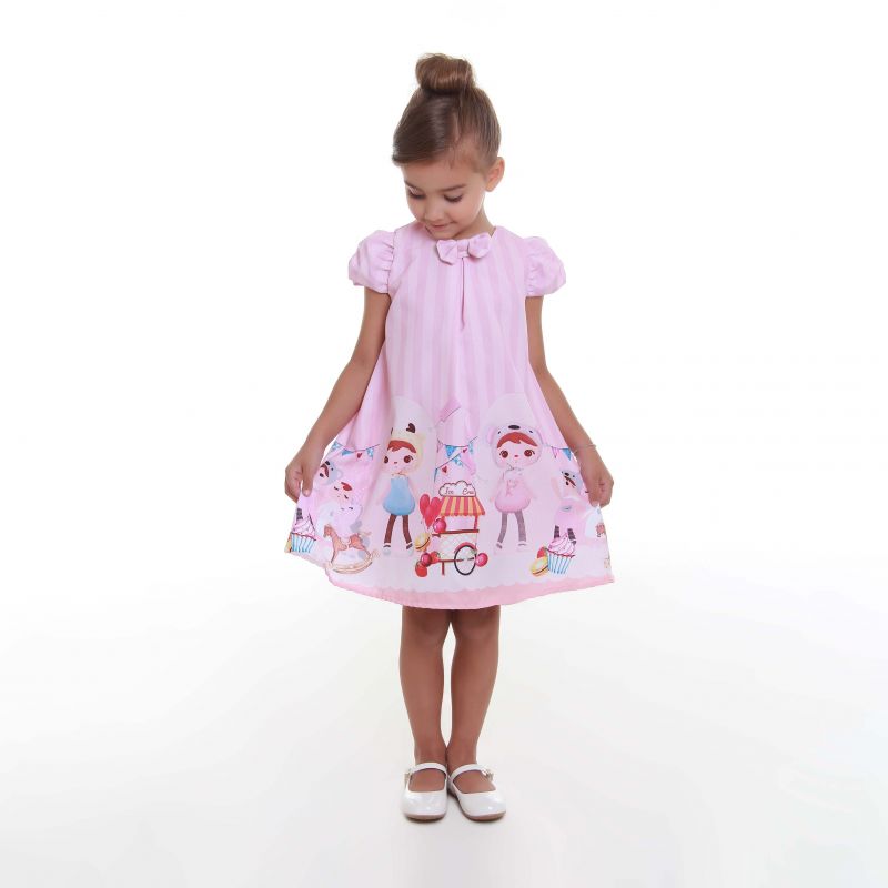 Vestido Infantil Metoo Trapzio