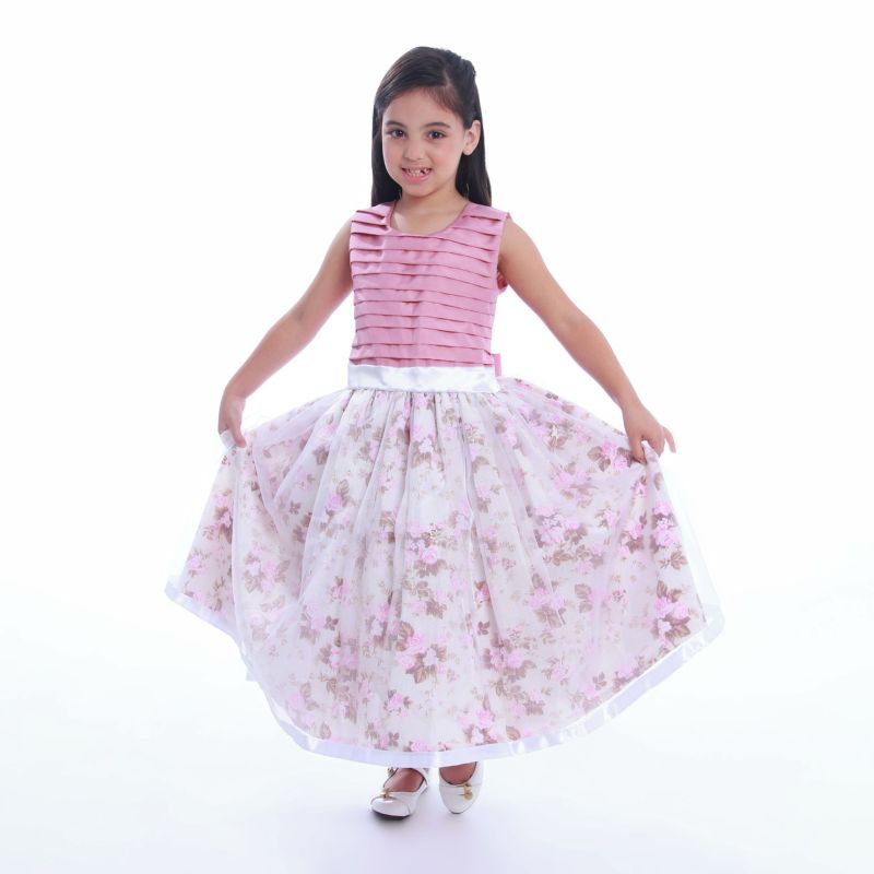 Vestido Para Festa Infantil Daminha Florista Princesa